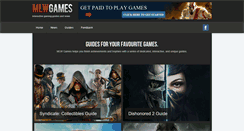 Desktop Screenshot of mlwgames.com